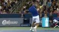 Video: Rafa Nadal hits Novak Djokovic in the face