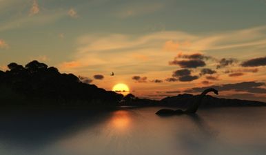 Pic: The latest claimed sighting of the Loch Ness Monster