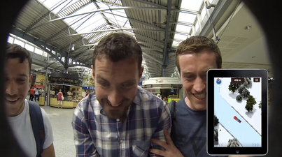 Is it a bird? Is it a plane? No, it’s a moving tree in Heuston Station…