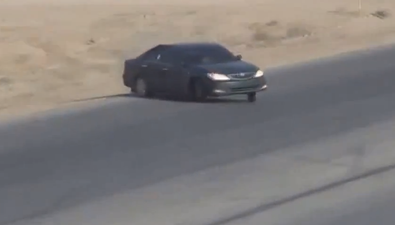 Video: Amateur drifting on an open highway goes horribly wrong