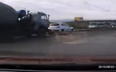 Video: If you cut off a cement truck, you’re going to have a bad time…