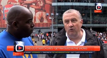Video: A very, very unhappy Arsenal fan lets rip into the board and Wenger