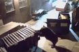 Bear steals entire food dumpster from the back of a restaurant