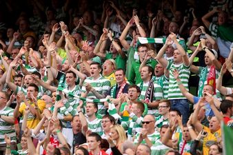 Video: Celtic fan with bullet header during Celtic’s draw with Inverness