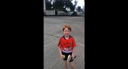 Video: This seven-year old freestyle hurler from Down has some serious skills