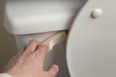 This is why you should always put the toilet lid down before flushing
