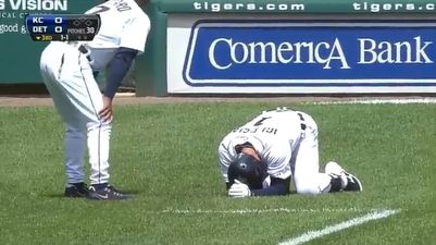Video: Baseball player takes a pitch full force in the groin