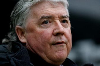 Pic: The fairly damning Jo(k)e Kinnear ‘clown’ banner confiscated from Newcastle fans today