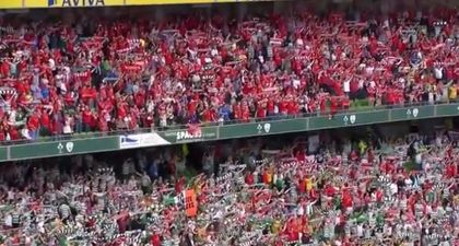 Video: The hair-raising rendition of You’ll Never Walk Alone from the Dublin Decider yesterday