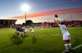 Beautiful skyline over Musgrave Park during the Munster match last night
