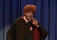 Video: Simon Pegg as a drunk Ron Weasley singing Happy Birthday to Harry Potter on Jimmy Fallon