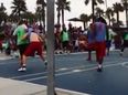 Video: Brilliantly cheeky basketball trick move in Venice Beach