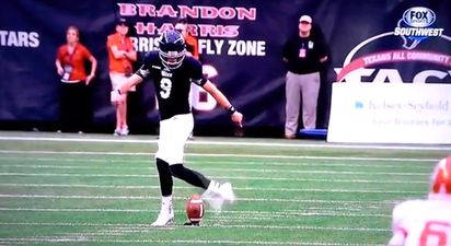 Video: Incredible tekkers from American college football yesterday