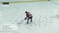 Video: Ice hockey star displays insane puck and foot control