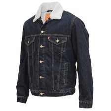 Want One: Denim jacket with sherpa collar