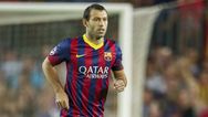 Video: Brutal ‘tackle’ by Sergio Busquets that sidelines team-mate Javier Mascherano for two weeks