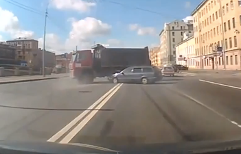 Video: The best (or worst) dash-cam crashes from August