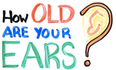 Video: How old are your ears? Find out with this handy test