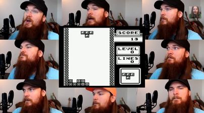 Video: One man’s fantastic version of the Tetris theme tune
