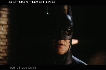 Video: Check out growling Christian Bale’s Batman audition. In Val Kilmer’s Batsuit. Opposite Lois Lane.