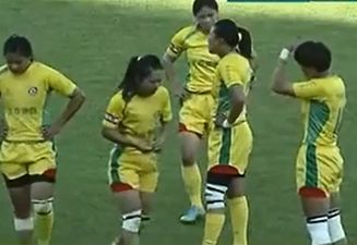 Video: Women’s rugby team stop playing match in protest; opposition keep going and win 71-0