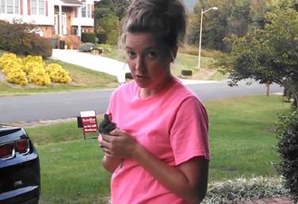 Video: Hungry hawk swoops in and snatches little girl’s freed rehabilitated bunny