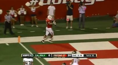 Score one for the ‘fat guys’: Great trick play from college football sees offensive lineman on the scoresheet