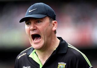 Mayo’s Lee Keegan puckers up to say goodbye to James Horan