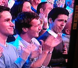 Video: In case you missed the guy pulling the silly face in the Late Late audience last night