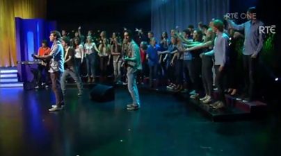 Video: In case you missed Colaiste Lurgan performing on The Late Late Show last night
