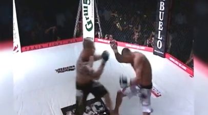 Video: Horrible leg break from MMA fight