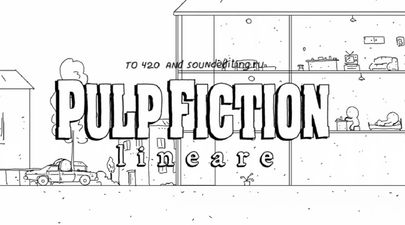 Video: Brilliant animated version of Pulp Fiction in 60 seconds