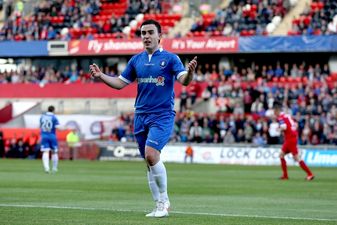 Airtricity League star gets the backing of Jack Wilshere to make it to the cover of FIFA 14