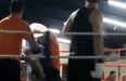 Video: Boxer acts the ass in the ring, referee jumps in from crowd and suplexes him