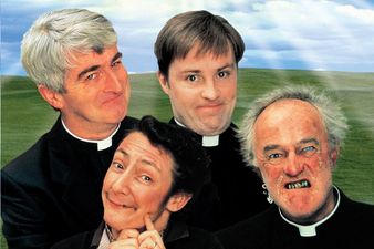 Two Irish fans have made a brilliant Father Ted inspired banner for the Ireland vs. Austria match