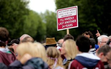 Clare and Cork fans will be dying to win second prize in this Longford GAA club’s raffle