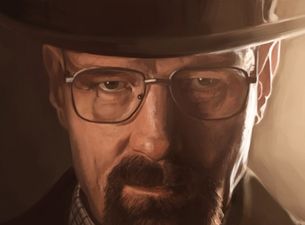 Pic: There was a cracking Walter White lookalike on an Australian game show today