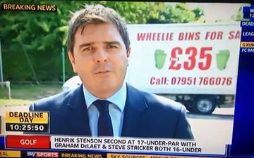 Video: Brilliant piece of opportunistic advertising during Transfer Deadline Day