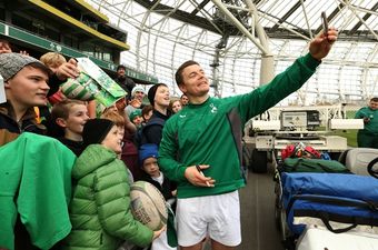 Selfie-made – BOD and co keeping fans happy at Ireland training camp