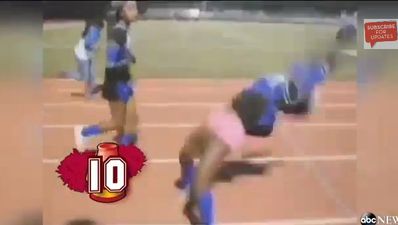 Video: Watching a cheerleader do a record 44 consecutive backflips might make you feel ill