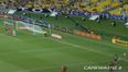 Video: Possibly the world’s worst corner was taken in Brazil last night