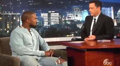 Video: Kanye West and Jimmy Kimmel kiss and make-up after feud