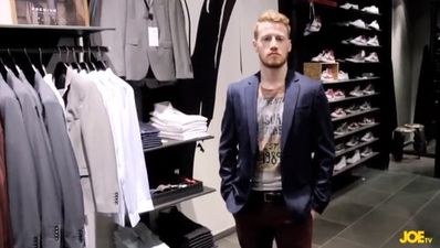 Video: JOE gets kitted out for a night on the town