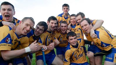Pic: Ollie Canning really enjoyed his sixth Galway club title yesterday