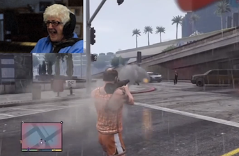 Video: Elderly granny goes on hilarious GTA V rampage