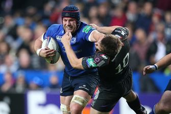 Sean O’Brien’s monster hand-off last night has become a meme hit