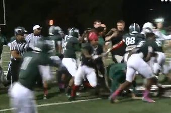 Video: Mayo v Meath 1996-esque brawl breaks out at high school American football game