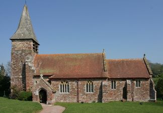 Pic: Seen from above, this new church in an American town looks remarkably like a penis