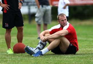 Video: Watch Stephen Ferris throw a maximum ‘180’ on his own personal dartboard