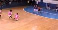 Video: Three futsal players combine for a quite brilliant free-kick routine